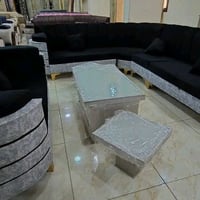 طقم كنب • خشب شوح • سفنج ١١سم