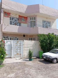 بيت 100متر مربع 10×10 كامل ارضية بورسلين جدار سيراميك كهربائيات صحيات ...