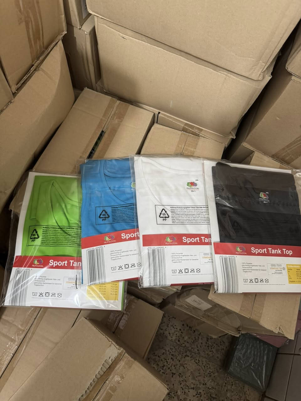 متوفر فانيرات رياضية  صناعة اوربية متوفر باللون الازرق بسعر مناسب جدا جدا متوفر بيها كل القياسات للبيع بالجملة اقل كمية 12 قطعة درزن متوفر توصيل جميع المحافضات


**إذا كنت صاحب هذا الإعلان وتريد حذفه لأي سبب، رجاءا أرسل رسالة إلى الدعم الفني**