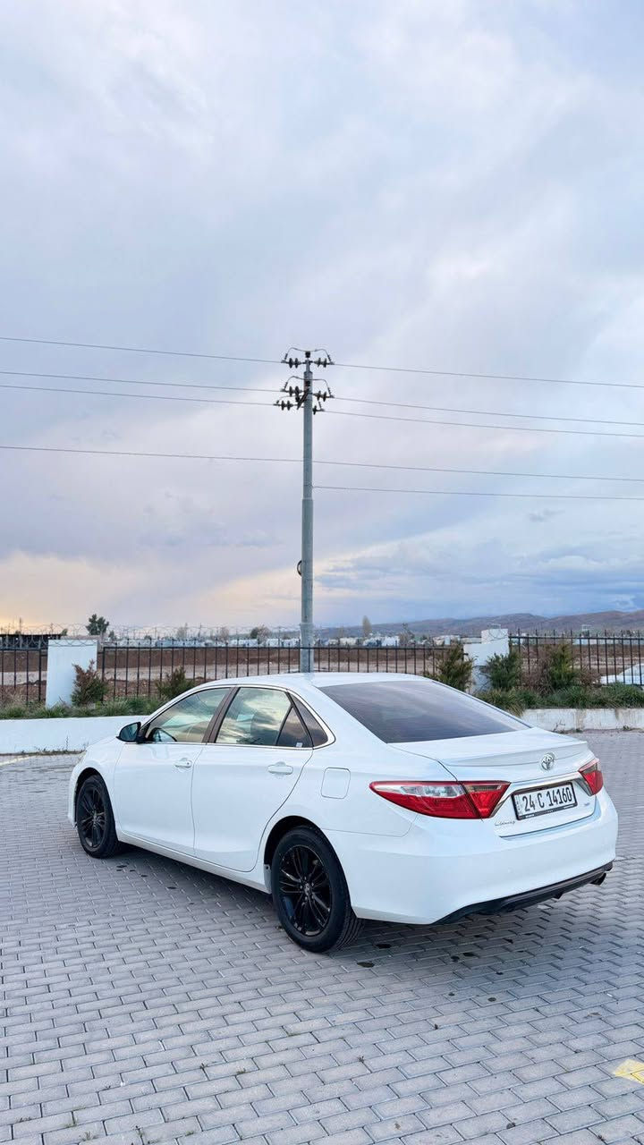 كامري ٢٠١٥ se
رقم دهوك 
كلين إبراهيم الخليل
فقط باب الورا صفحة النفر صارت بي طخة وصبغ على گد شبرين
گير محرك شرط مامفتوح
رقم وسنوية جدد 
تايرات طخم كامل السيارة بدون نواقص
مكانها زاخو _ دهوك
سعرها 158$
م : ***********
