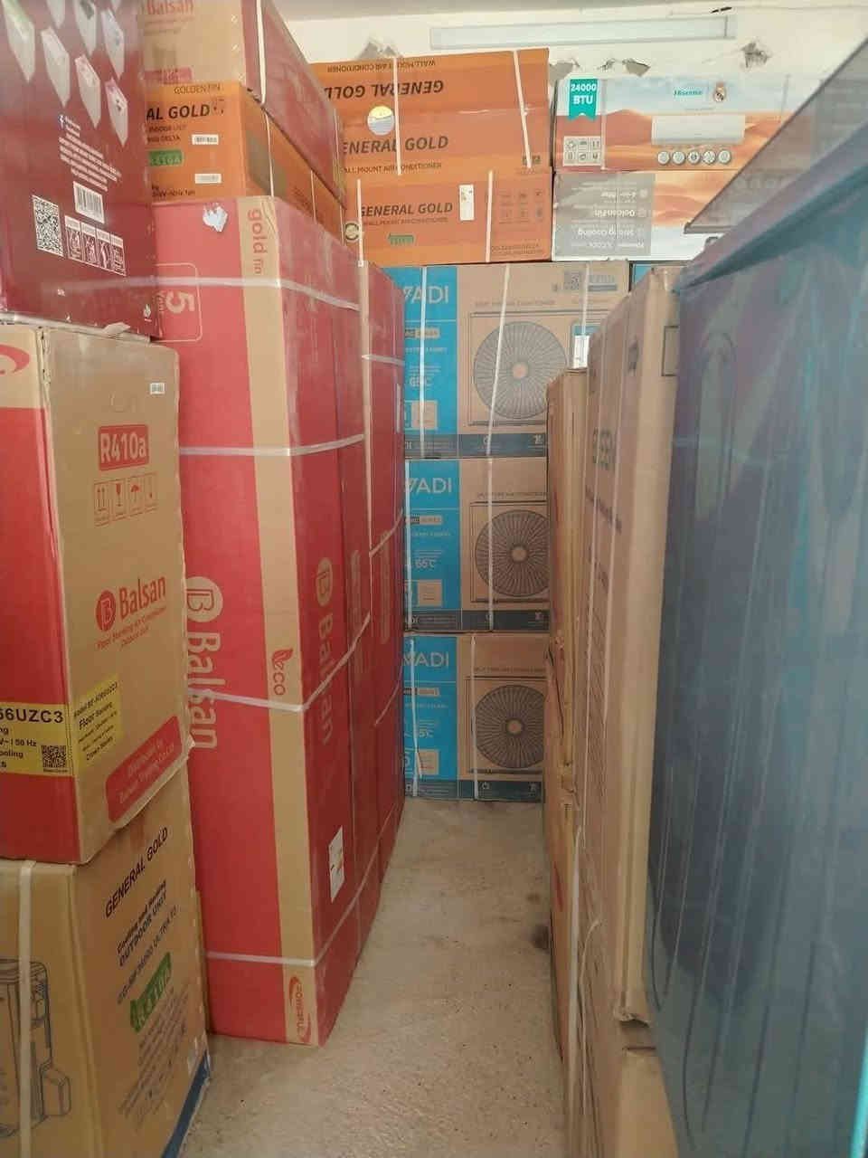 تعلن محلات الروضان عن وصول كافة الأجهزة الكهربائية و المواد الكهربائية وانشائية (قساط من معرض كهربائيات الروضان) لاجهزة المنزلية السبالت بكافة الأنواع والاحجام  والمجمدات والثلاجات والشاشات والغسالات  والصوبات وكافت الأجهزة الكهربائية#قساط مريح إلى حاملي بطاقة ماستر كارت مصرف الرافدين(موظف متقاعد)قصط  العنوان تكريت فلكة الفرسان قرب معمل الذره الصفراء للاستفسار الاتصال على *********** واتساب
