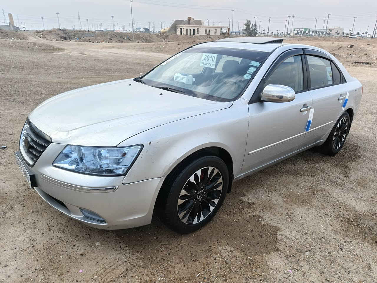 سوناتا 2009 مكان الكرمه *********** السعر 115 وبيها مجال
