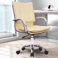 كرسي مكتب • مسند ظهر مريح • جلد فاخر