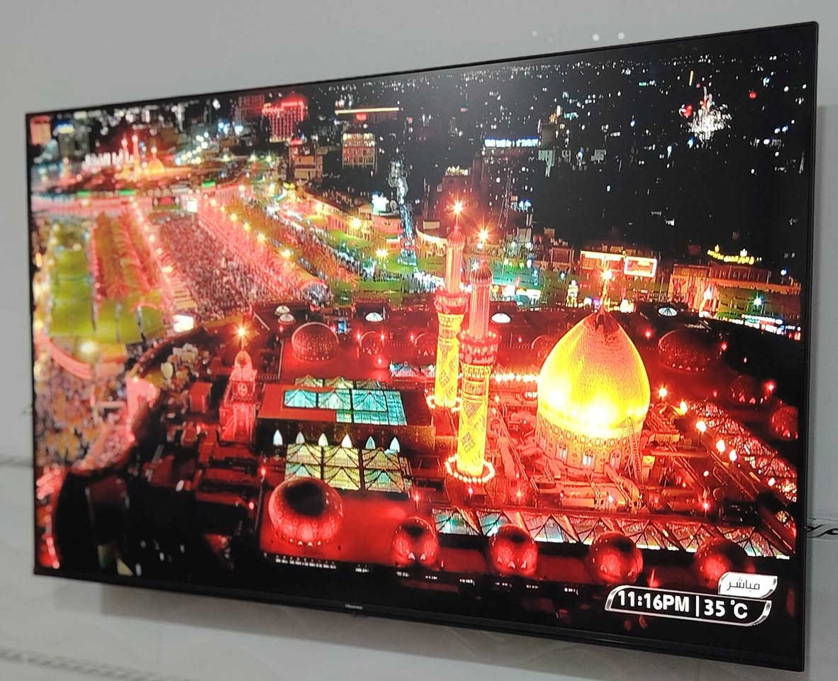 سلام عليكم Tvحجم 55 نوعيه  Hisensa أول باب بدون أي عطل شرط مامفتوح فول مواصفات  الي يريد يخابر ***********
