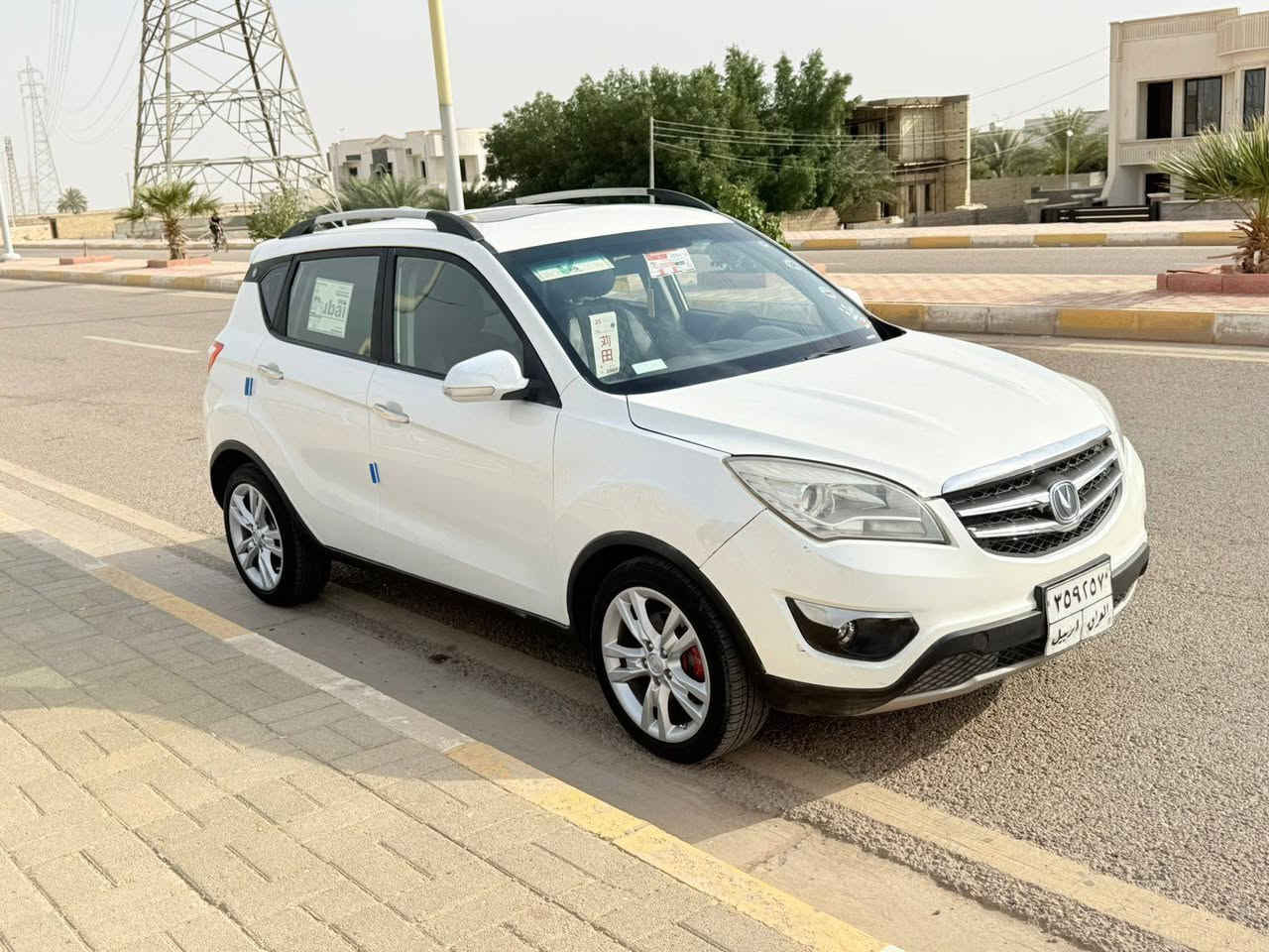 شانجان cs35 2014 
فول مواصفات
حساسات
 سلايت 
قطعة صبغ فقط بدون حادث
هزة جديدة تحويل مباشر 
كير محرك تبريد كله مكفول 
جاهزة من كلشي 
السعر 85 وبيهة شويه مجال
العنوان الانبار الرمادي
***********
