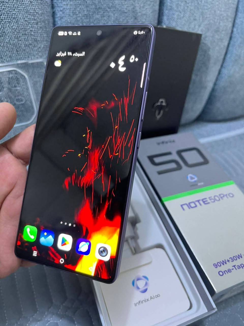 انفنكس نوت 50 Pro
مستخدم يومين
رام 12 ذاكره 256

شاشه 144 هيرتز 💥

غراضه مامستخدم جديد

سعر ٢٧٥ الف قفل

م قضاء شيخان


**إذا كنت صاحب هذا الإعلان وتريد حذفه لأي سبب، رجاءا أرسل رسالة إلى الدعم الفني**