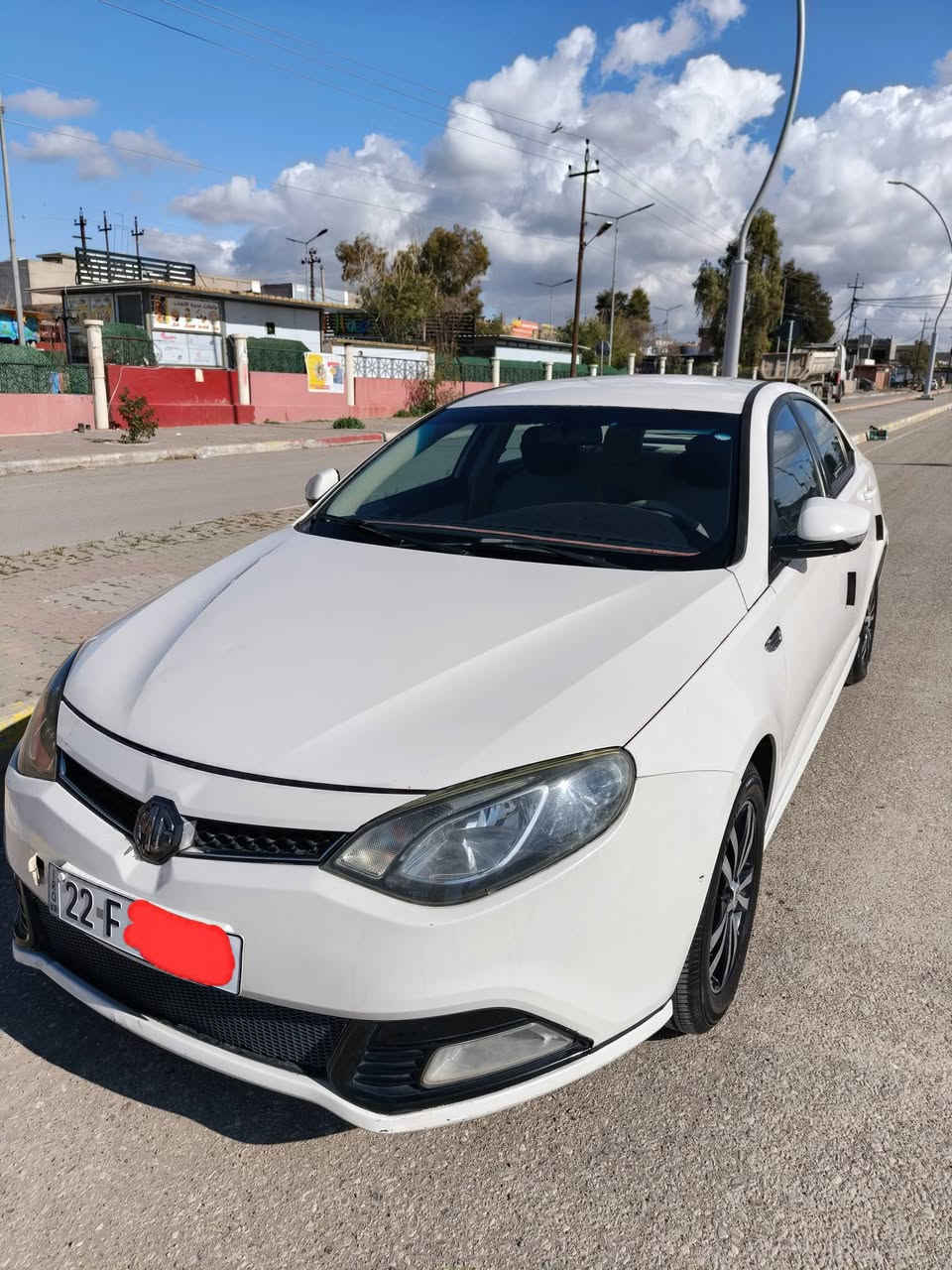 Mg6 2014
سيارة مال بيت استعمال شخصي
محرك 1800 اقتصادي وقوي
• أداء ثابت وناعم – بحياتك ما تسمع أدوانس
• كير أوتو + عادي 
• نظام ABS
• تحكمات ستيرن
• كامرة خلفية
• بصمة تشغيل
• تبريد + تدفئة وي سلف
• 4 إطارات جديدة
• بدون صبغ – فقط تكحيلات بسيطة جداً
• تحويل مباشر + شرط غرامه + سنويه لل 2030
اكو شخط باب خلف سكن مو ضرب ولا حادث كما موضح بالصوره 
سعر 77 ومجال
للتواصل 
*********** واتس اب 
 ‏‪***********‬‏ اتصال 
او فيس راسلني
مكاني كركوك

