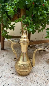 ابريق نحاس • تلميع • توصيل