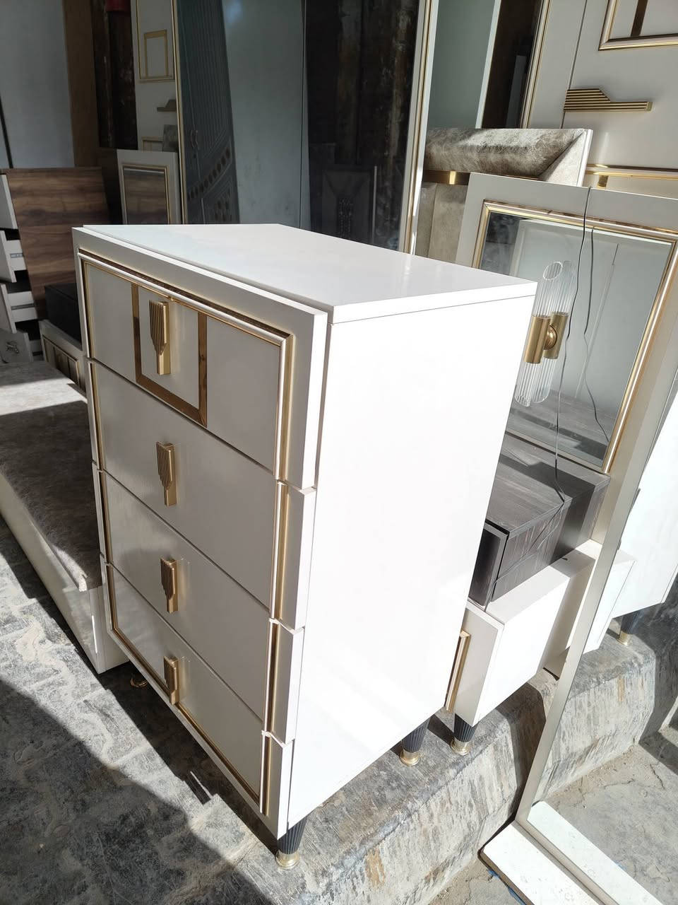 غرفه تركي ٩قطع نضافه ٩٩ فول اناره جربايه جكات مخزن وسعر كولش مناسب ٦٥٠الف  موجود وتساب ***********
