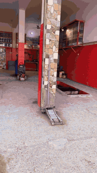 محطة أبو عرب التميمي • غسل وتشحيم • بنشر