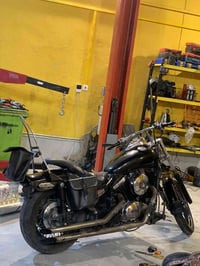 فولكان vn800 كلاسك موديل ١٩٩٦ كير محرك كفآله الدراجه عندي صارلها ٥سنوا...