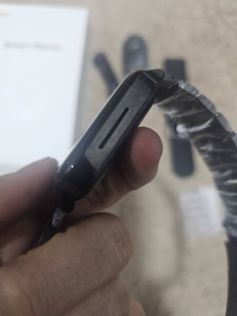 ساعة سمارت شريحه
سير حديد وسير ربر 
جديده لوك


**إذا كنت صاحب هذا الإعلان وتريد حذفه لأي سبب، رجاءا أرسل رسالة إلى الدعم الفني**