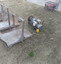 ونج ايطالي باب اول 500kg مع2 عربانة بلوك و2عربانة رمل و4تايرات اصلي  ش...