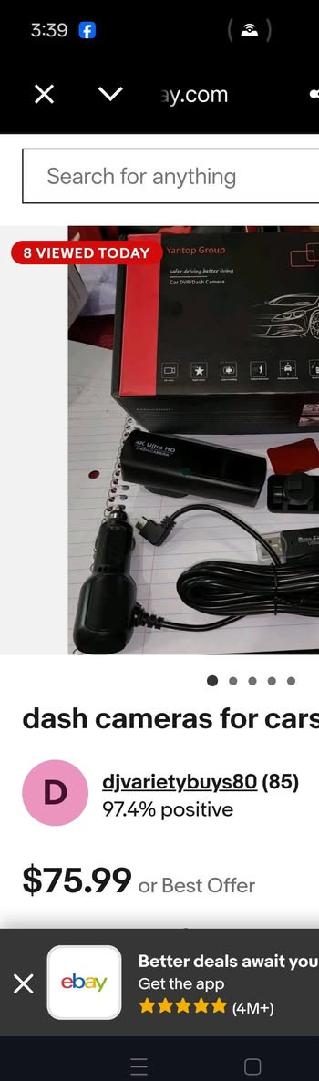 متوفر داش كام
دقة 4K
تحديد الموقع GPS
اتصال بالموبايل واي فاي wifi


**إذا كنت صاحب هذا الإعلان وتريد حذفه لأي سبب، رجاءا أرسل رسالة إلى الدعم الفني**