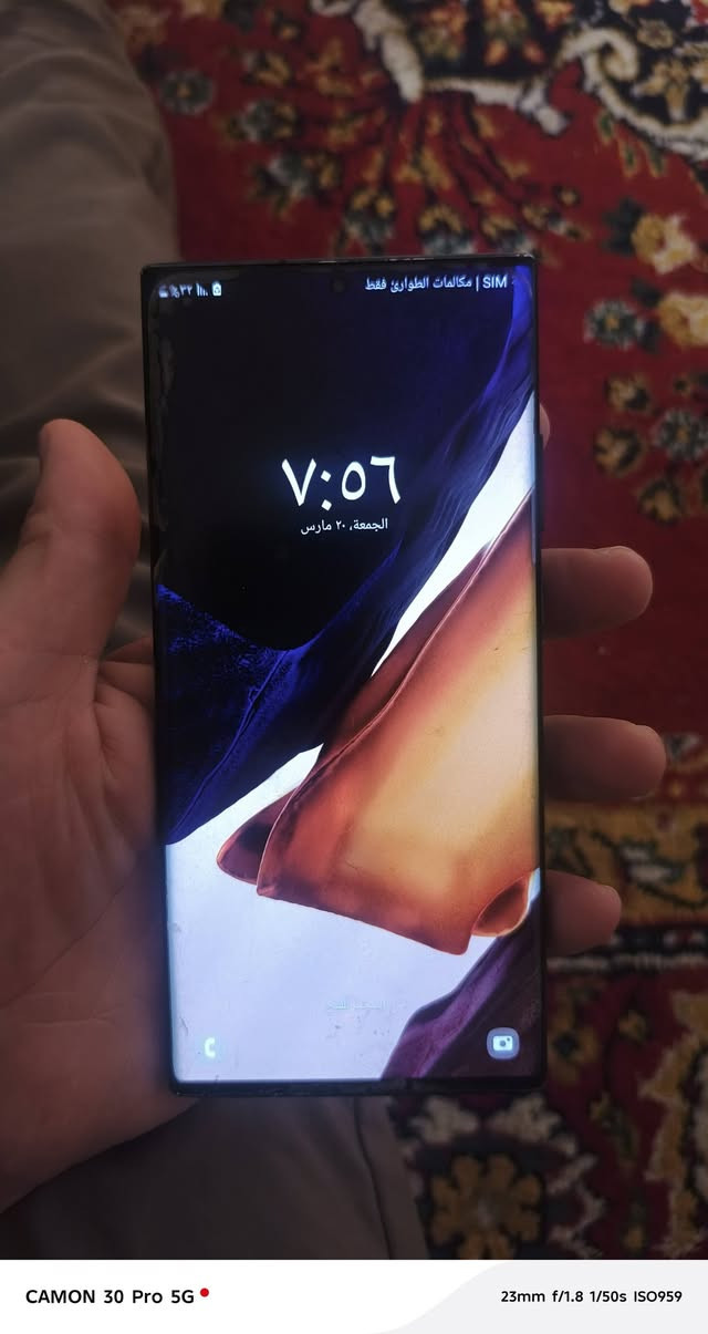 نوت 20شرط جديد بس ضهر بي كسر للبيع سعر ٣٥٠ الف مكان البصره ***********
