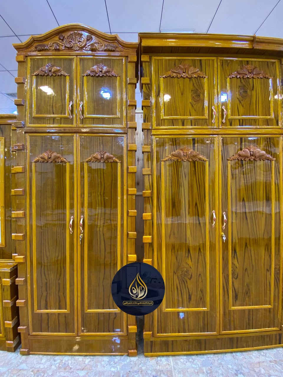 ⁨ موديل مسرح الياسمين 

نجارة عراقية 100‎%‎

ضمن وجبة الدرجة الاولى 

السعر مليونين ونص فقط

غرفة 6 ابواب طابقين ملحق

وجه الكنتور صاج طبيعي 5ملم

داخل الكنتور صاج طبيعي 4ملم

القاعدة الارضية بلوك بورد

ارتفاع الكنتور 270سم

عرض الكنتور 360سم

عرض الكنتور مع زاويه الملابس 455سم

السعر 2500 فقط

شركة الشلاهي للأثاث العراقي 

العنوان محافظة واسط قضاء العزيزية قرب كراج بغداد 

خدمة التوصيل والشد مجاناً الى جميع محافظات العراق

خدمة الصيانة ما بعد البيع لمدة سنتين مجاناً 

***********

***********⁩
