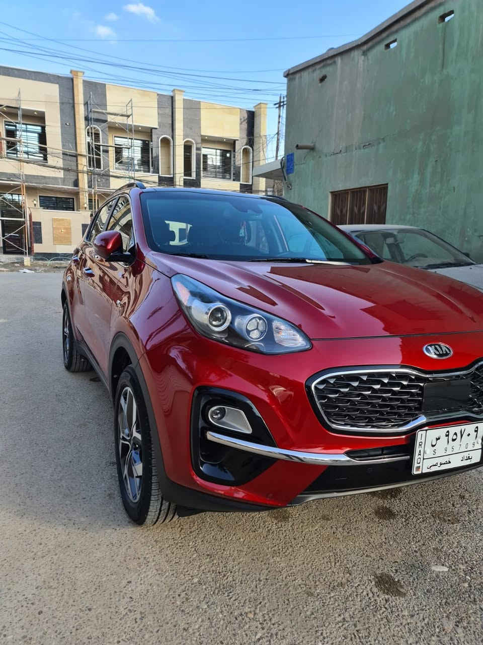 السلام عليكم كيا سبورتج مديل 21 ماشية ٣٠ ميل فول موصفات  ١/١ وارد امريكي بدون ضربه ولا قطره صبغ السعر ٢٢٠بي مجال قليل رقم بغداد مكان السياره بغداد 
للاستفسار الاتصال او المراسله ***********
