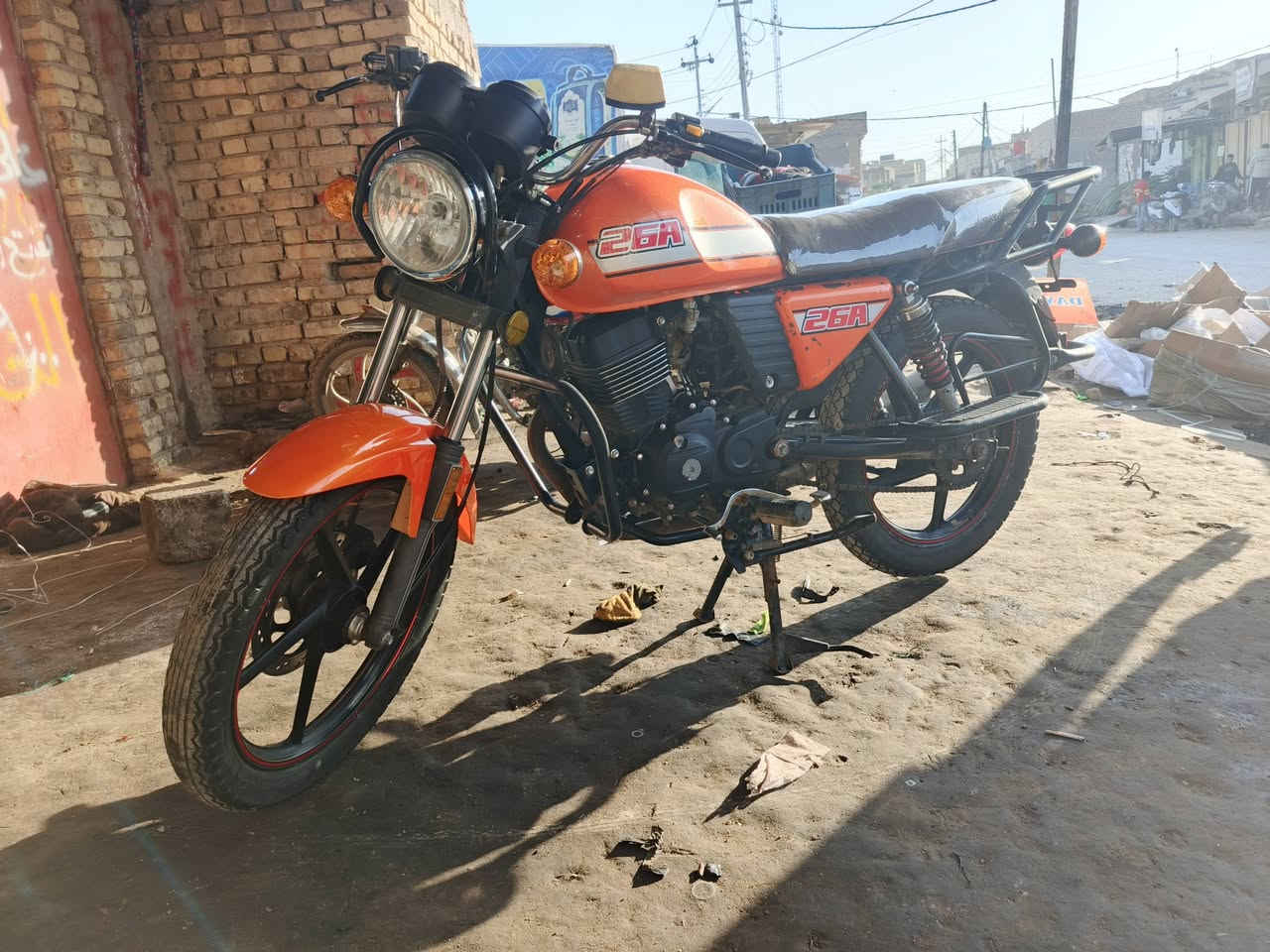 للبيع موديل 2022 اوراق اصولي  
دراجه نضيفه كلش ما مفتوحه مكان رفاعي
سعرها مليون و 500 رقم ***********
