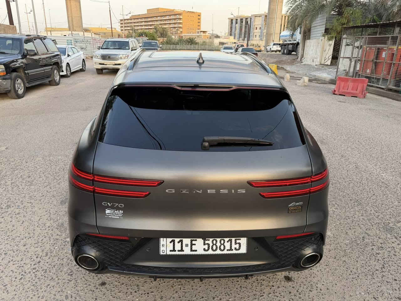 سلام عليكم
جنسس gv70 2023
4(2.5) تيربو
🛑🛑🛑(كلين تايتل)🛑🛑🛑
ماشيه السياره 61,000 Km

مغلفة سياره كلها مات 
محدث نظام السياره اخر اصدار + لغه عربيه + معزز واقع الافتراضي 
مواصفاتها معروفه كامله فول مواصفات تدوخ بيهن 

كامله السياره مابيها اي نقوصات 

السعر 33,900 $  وبيها مجال بسيط
مكان السياره بصره 🛑


**إذا كنت صاحب هذا الإعلان وتريد حذفه لأي سبب، رجاءا أرسل رسالة إلى الدعم الفني**