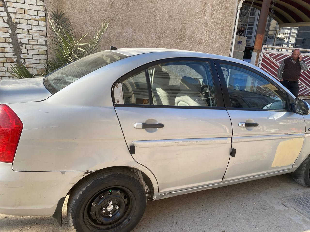 اكسنت خليجي ١٦٠٠ سياره نضيفه كير ومكينه جاهزه سياره مشروع وطني رقم الجديد مكاني بغداد بلديات رقمي ***********
