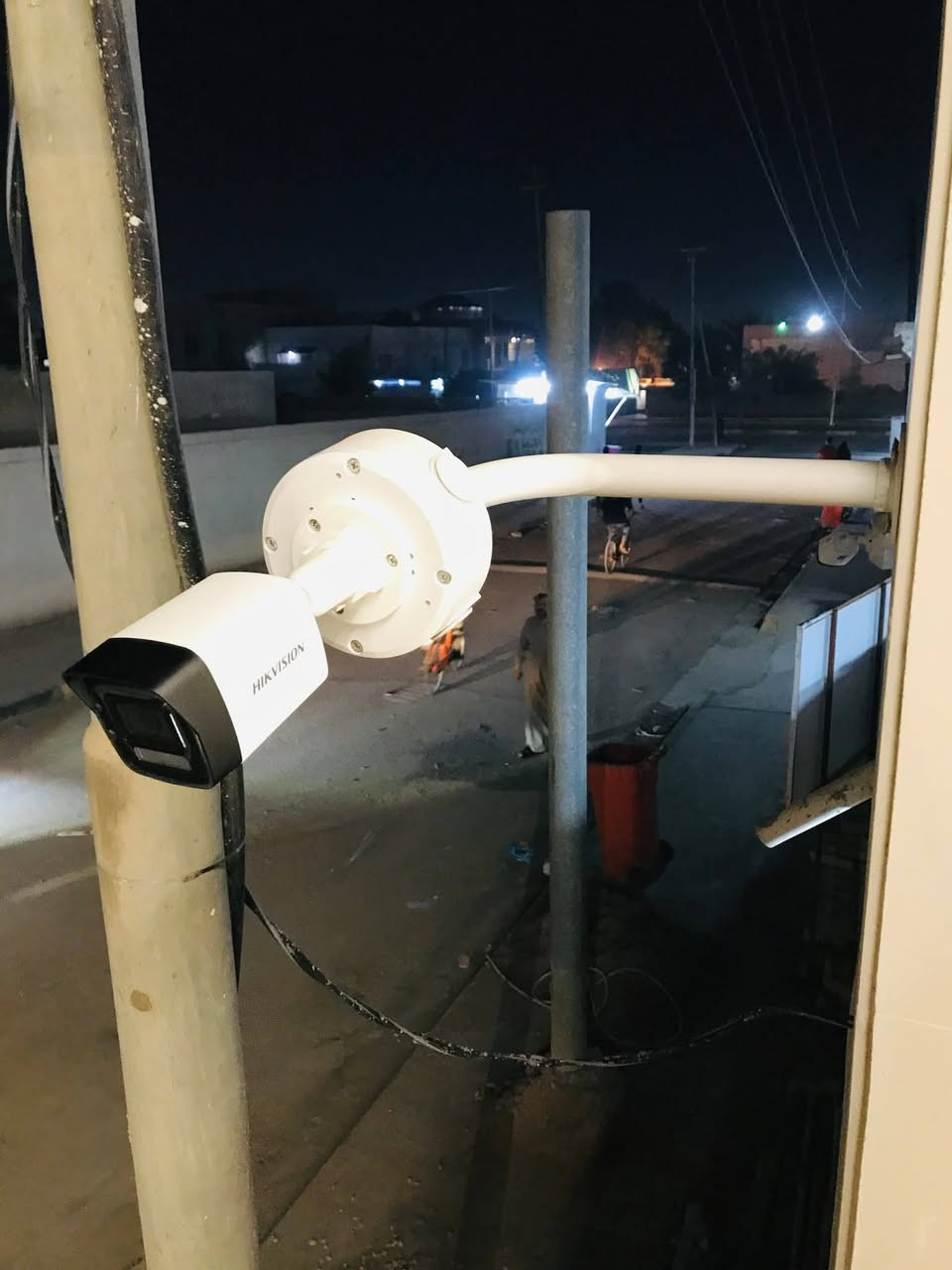 عملنا هذا اليوم تنصيب كاميرات ip دقه 8 ميكا
من شركة هكفجن 
تجهيز / تنصيب / صيانه 
 ***********
