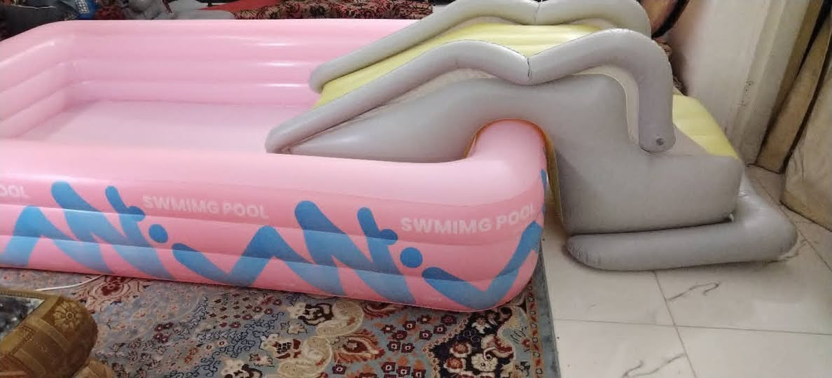 مسبح بهذا الشكل مع زحليقة نفخ القياس ٣ متر في متر ونص ثلاث طبقات الارتفاع ٦٠ سم  جديد مفتوح بس للفحص. حجم كبير مو صغير.. عائلي هذا..


**إذا كنت صاحب هذا الإعلان وتريد حذفه لأي سبب، رجاءا أرسل رسالة إلى الدعم الفني**