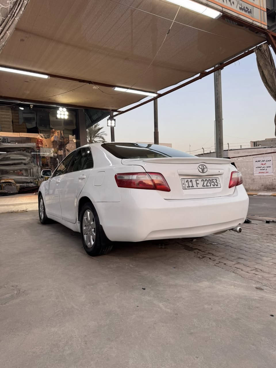 شبابنا الطيبين افتح الفيديو حتى تعرف كل تفاصيل السياره لانو أنتوا أصحاب طريق بعيد والنجاة في الصدق 
كامري  2009 أمريكي رقم بغداد إنكليزي الدولي الجديد هزه جديده حادثها جاملغ خلفي ايسر وبيها شخوط وصفار وتكشير ونصبغت حزام جماليه فرن درجة أولى
تبريد جديد تخم تاير ادامه كامله أربعه سلندر المرغوب 2400نورلات فيت بم كلها جديد سياره كولش نظيفه بالعافيه على الي ياخذها كير ومكينه مبدلات جديد لاتبخير لاتنقيص وصل الضمان بيهم 
مكانها الفلوجة 

السعر105 

***********
***********
***********
