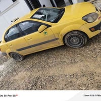 للبيع   السعر 83وبيها مجال كيا ريو موديل 2007للبيع تكسي رقم بغداد الشر...