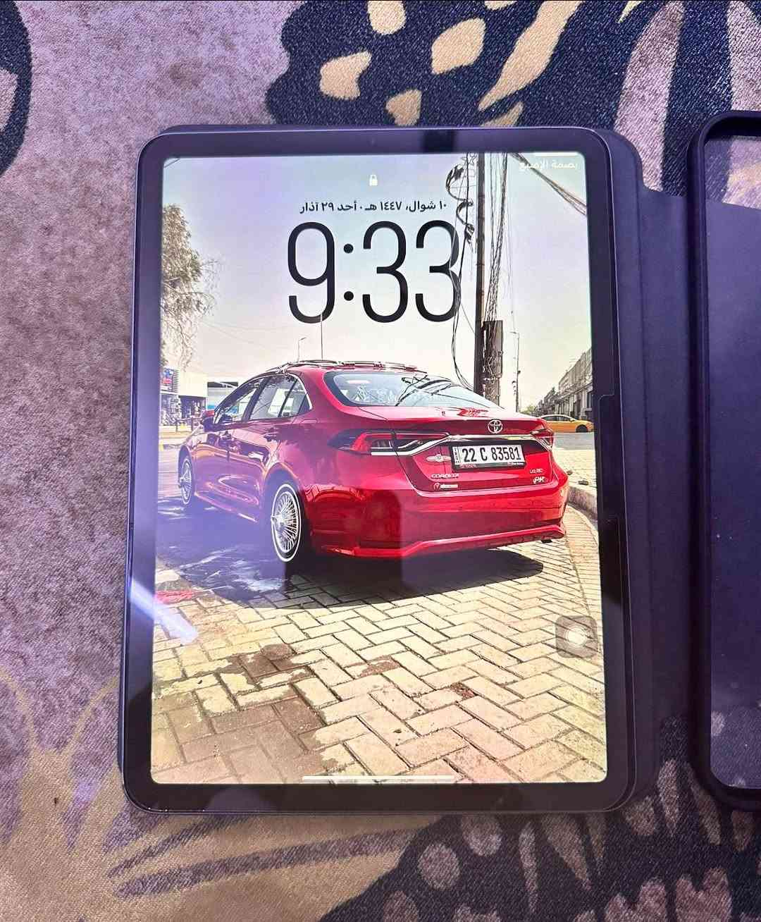 سلام عليكم ايباد ايفون 11 اير فور ذاكره 64 بطاريه 88 نضافه 99% جهاز شاحنته تايبسي شاشه 10.9 الجهاز ستخدام شخصي لدراسه او ما مستخدم هواي سبب البيع محتاج وريد ابيعه جهاز وياه قلم ابل اصلي ستخدامه قليل السعر 500 او بيه مجال مكاني بغداد بياع تقاطع درويش رقمي ***********
