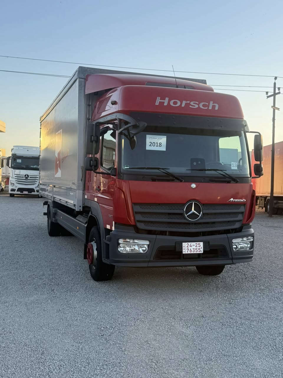 مارسيدس اتيكو 
حجم١٥٣٠
موديل ٢٠١٨
تبريد 
كاميرا حساس 
هاف 
تعديل سرعة 
استوب كهربائي 
كفاله عام 

***********
***********
*********** وتساب
