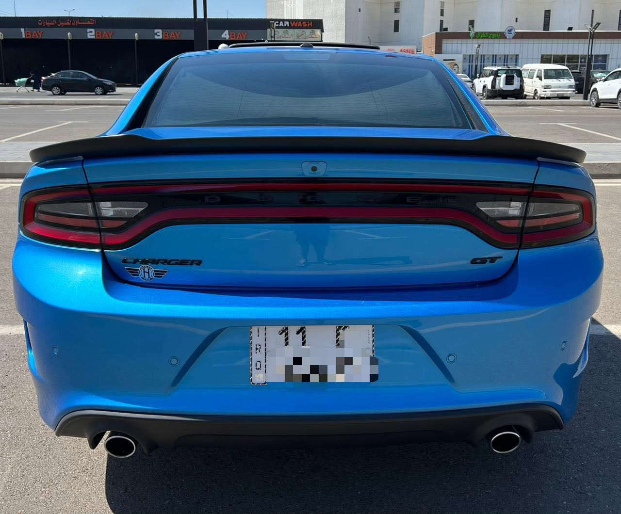 السلام عليكم ورحمة الله😁
� للبيع | دودج تشارجر GT Plus 2023 🔥💙

▪️ الموديل: 2023

▪️ الوارد: خليجي 🇬🇸

▪️ الوكالة: هارلم

▪️ الفئة: GT Plus (جي تي بلاص)

▪️ الحالة: نظيفة جداً، وكالة، مكفولة كفالة عامة ✅

▪️ الممشى: 31 ألف كم فقط

✨ المواصفات:

* محرك 3.6 لتر V6 Pentastar

* ناقل حركة أوتوماتيك 8 سرعات

* دفع خلفي (RWD)

* تشغيل بصمة (Keyless Go)

* تشغيل عن بُعد (Remote Start)

* دخول ذكي بدون مفتاح

* شاشة وسطية Uconnect كبيرة مع Apple CarPlay وAndroid Auto

* كاميرا خلفية

* حساسات أمامية وخلفية

* مثبت سرعة

* مقود رياضي متعدد الوظائف مع بدلات تبديل سرعات

* شاشة معلومات ملونة للعدادات

* مقاعد رياضية قماش/جلد

* تحكم كهربائي بالمقاعد الأمامية

* تكييف أوتوماتيك ثنائي المناطق

* إضاءة LED أمامية وخلفية

* جنوط رياضية قياس 20 إنش

* جناح خلفي (Spoiler)

* فتحة تهوية على غطاء المحرك (Hood Scoop)

* نظام مانع انزلاق وثبات إلكتروني

* وسائد هوائية متعددة

* نظام مراقبة ضغط الإطارات (TPMS)

* زجاج ومرايا كهربائية

* نوافذ خلفية مظللة

* أرضيات وكالة

وباقي المواصفات المعروفه 

تخم اطارات صار يومين شادهن / 860 الف دينار 

💵 السعر: 33500دولار (قابل للتفاوض بالمعقول)

📍 الموقع: بغداد

الكريعات معرض الريان  

للاستفسار ***********

السياره بوضع الوكاله وجداً جديده 

والله يبارك لصاحب النصيب🥳
