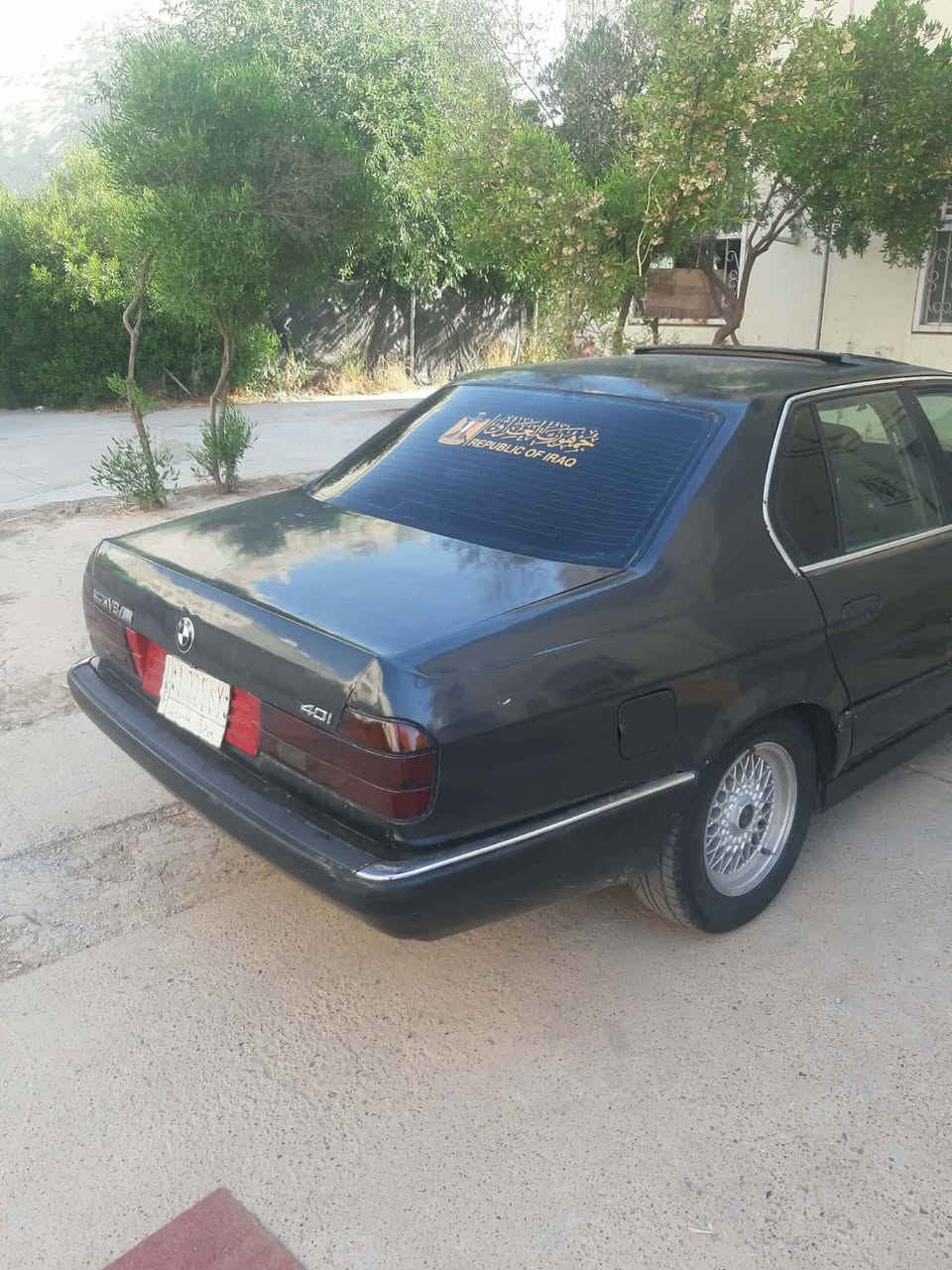 بي ام 735 مديل 1992 سيارة فول بس كير عادي عليهة مكينه راس الثور فول موصفات رقم اديالى راعيهة بكركوك شرط التحويل سلايت اربع جام كهرباء ارباك كشنات كهرباء جلد أريد امروس حسب القناعة مكاني كركوك وهذا رقمي ***********
