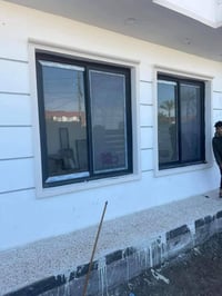 شباك ألمنيوم سلايت 4 خطوط • باب ألمنيوم زجاج • نقل وتركيب الموصل