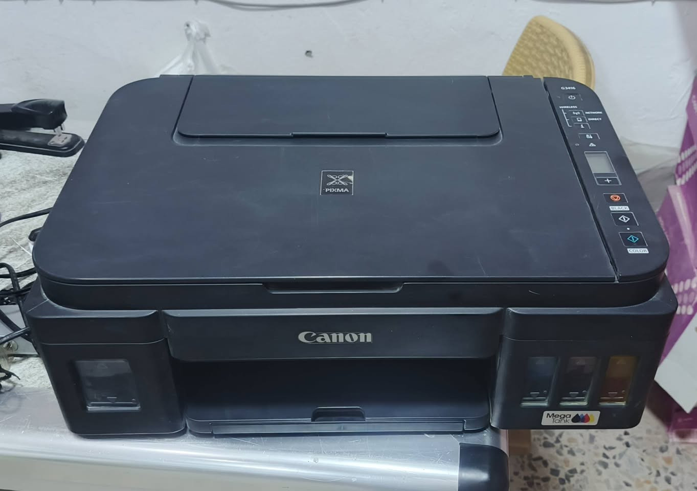 للبيع طابعه كانون G3416
طابعه مناسبه للطلاب والمكاتب 
تطبع من الموبايل والحاسبه
 واي فاي وكيبل 
نضيفه استعمال قليل
السعر 85 
مكاني نجف


**إذا كنت صاحب هذا الإعلان وتريد حذفه لأي سبب، رجاءا أرسل رسالة إلى الدعم الفني**