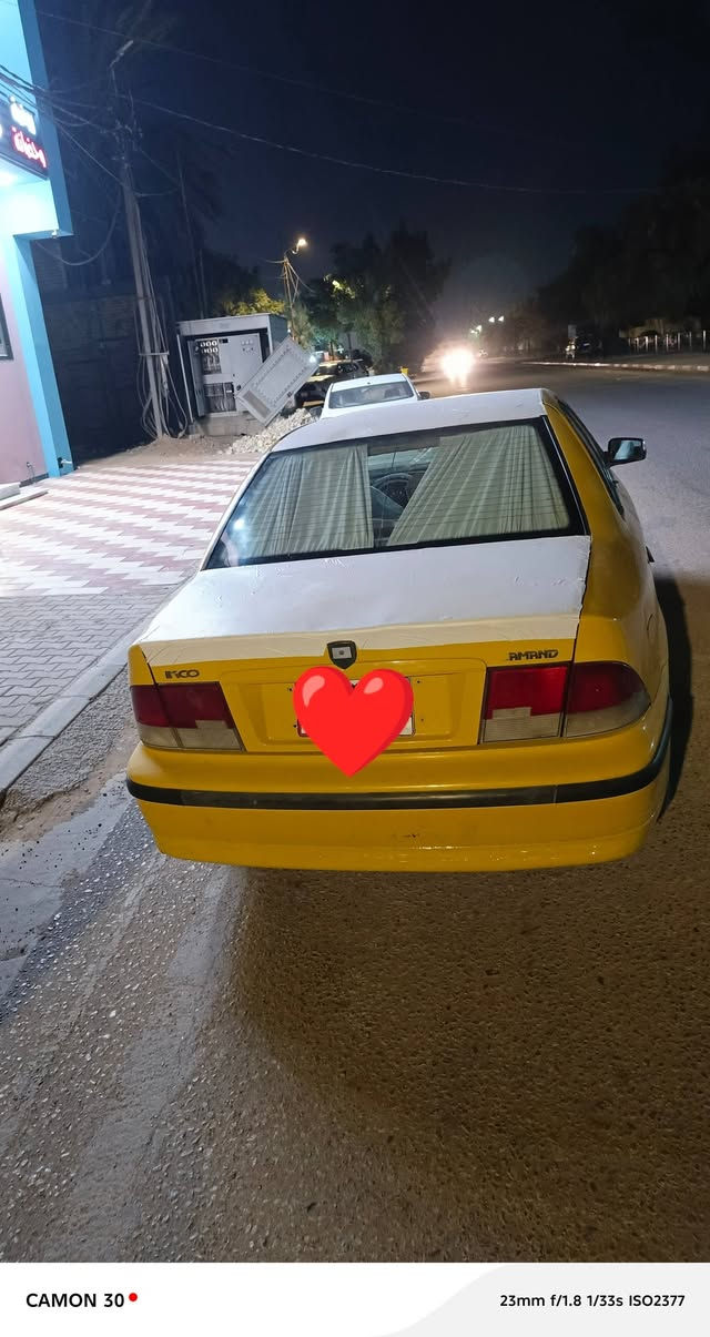 سلام عليكم سمند موديل 2011 رقم بغداد مداور ثاني يوم كفاله من الضربه والتبديل والصبغ مكينه وگير فرنسي  تخم تايم تاير كهربايات ع وظع شركه مصفره هيه وغرامات مكاني نجف السعر 23 وبيها مجال 
***********
