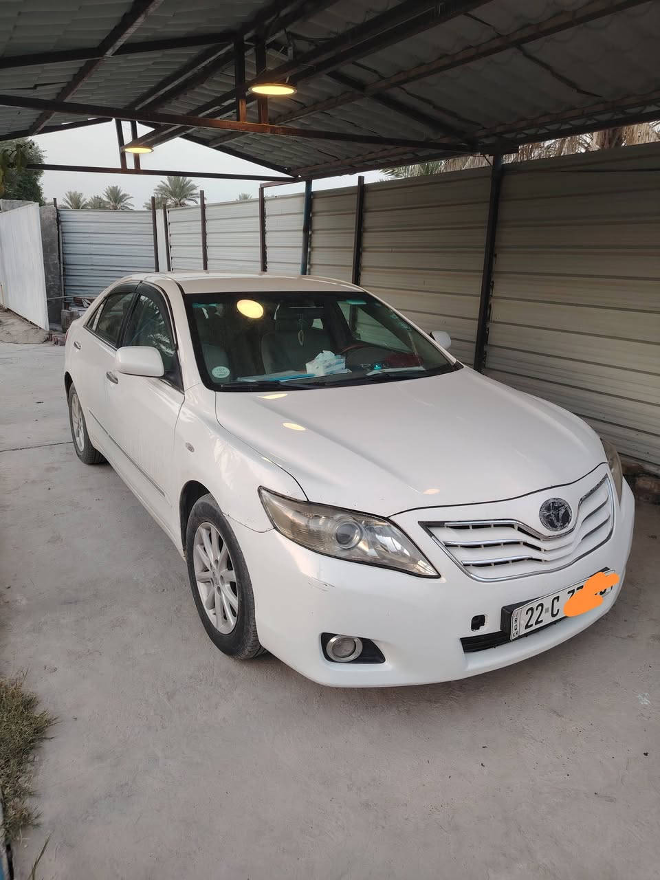 كامري خليجي ٢٠١٠
مواصفات Gl
رقم شمالي 
4سندر 2400
محرك كير خير من الله
ممشاها موضح بل صور
السيارة كلين وتكحيلات  جوه ايدي فقط دعجه بلجنطه يم الرقم
مكاني شمال بغداد
سعره ١٢٠ بيه مجال وقت البيع
***********
***********
