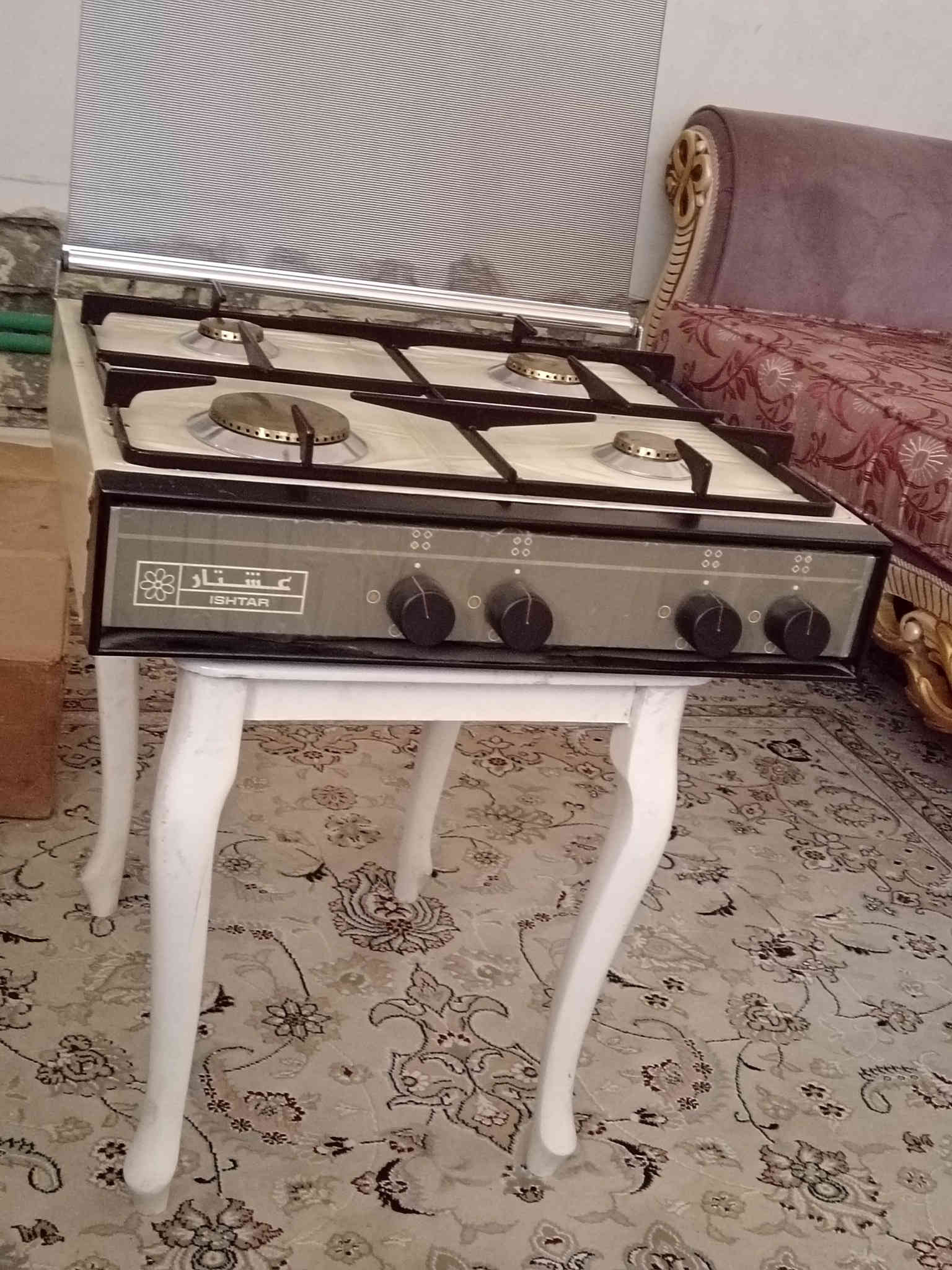 السلام عليكم طباخ عشتار منضدي جديد غير مستخدم للبيع مكاني الصليخ الاتصال ***********
