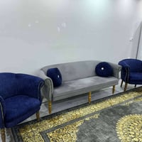 صوفا ٨ نفر • خشب طبيعي • اسفنج تركي