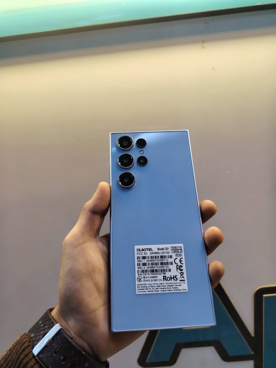 السلام عليكم
OUKlTEL....C61
ذاكره 128 كامل ملحقات مستخدم 3ايام فقط 140وبي مجال


**إذا كنت صاحب هذا الإعلان وتريد حذفه لأي سبب، رجاءا أرسل رسالة إلى الدعم الفني**