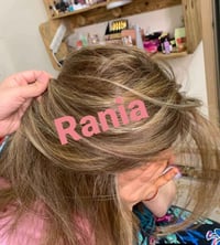 حلاقه رانيا • تاتو حواجب • قص شعر