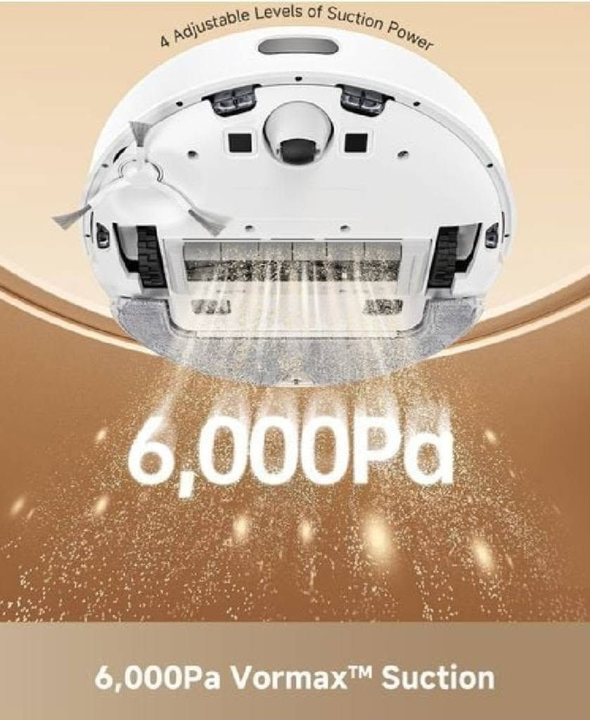 روبوت دريم  D10 Plus Gen 2

مستخدم جدا نظيف اخو الجديد

موجود توصيل لجميع المحافظات 

سعر الجديد والمواصفات موجودة بالصور

قوة الشفط: 6000 باسكال.

البطارية: 5200 مللي أمبير.

مدة التشغيل: تصل إلى حوالي 285 دقيقة في الوضع الهادئ.

الملاحة: نظام ليزر LiDAR لرسم الخرائط والتنقل الذكي.

تفريغ الغبار التلقائي: نعم، مع محطة تفريغ ذات كيس غبار بسعة 4 لترات يكفي حتى 90 يوماً تقريباً من الاستخدام العادي.

المسح: مزود بخاصية المسح بوسادة مسح قابلة للفك وخزان ماء بسعة 150 مل مع 3 مستويات لتدفق الماء.

حاوية الغبار داخل الروبوت: 400 مل.
الفرشاة الرئيسية: فرشاة مطاطية عائمة تساعد على تقليل تشابك الشعر.

الخرائط: يدعم حفظ خرائط متعددة للطوابق، وإنشاء مناطق محظورة ومناطق ممنوع المسح فيها.

التحكم: عبر تطبيق Dreame، مع دعم الأوامر الصوتية مثل Alexa وGoogle Assistant.


**إذا كنت صاحب هذا الإعلان وتريد حذفه لأي سبب، رجاءا أرسل رسالة إلى الدعم الفني**