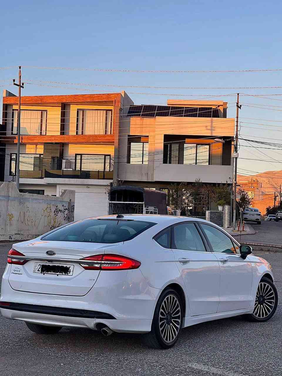 السلام عليكم ورحمة الله وبركاته 

‏‎       ——— لـلـبـيع  ——— او مراوس 

‏‎ فورد فيوچن .      —      Ford Fusion

‏‎وراد أمريكي.        —  بدون ايرباك 

‏‎الموديل               — 2017 

فئة                      — SE  

حجم المكينه       — V4/2500 

‏‎اللون                   — ابيض  

المسافه المقطوعه —103.000

حالة السياره.    — صبغ بنيد + تبديل جاملغ امامي دون دواخل

‏‎المواصفات 
‏‎- بصمة تشغيل
-بصمة أبواب 
‏‎-ترحيب عند الاقتراب 
-ليد نهاري 
‏‎- شاشه بلادي
‏‎- شاشه عداد 
‏‎- ستيرن بحركه كهربائيه 
‏‎-تبريد منفصل 
-تبريد قطعتين 
‏‎- بگ لايت LED 
‏‎- كود باب 
‏‎-تحكم ستيرن جهتين 
‏‎-تحديد سرعه 
‏‎-مانع انزلاق 
-حساس خلفي 
-كرسي السايق والراكب بحركة كهربائيه 
‏‎-ليد نهاري
‏‎-گير ماوس 
‏‎-كامره خلفيه دواره
‏‎باقي المواصفات المعروفه 

‏‎السعر            —  120 

رقم السياره    — أربيل 

‏‎موقع  السياره — بغداد 

‏‎للأستفسار.     ***********
