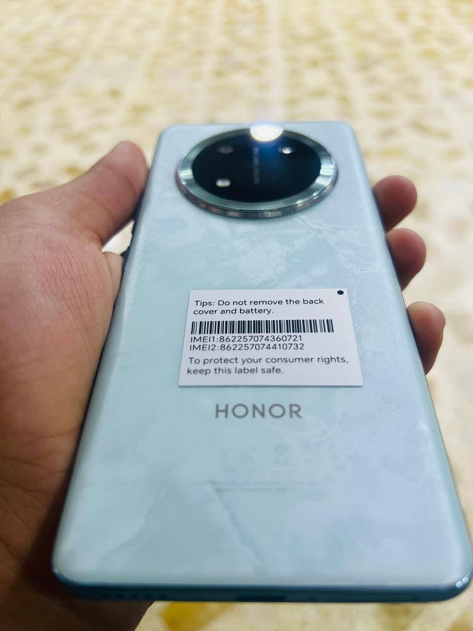 هونر
X9c
ذاكره 256
رام 12+12
لون سيراميك
شرط مستعمل شهر فقط
جهاز جديد بعده
اغراضه كامله
الجهاز شرط مابيه خلل ومامفتوح
للبيع


**إذا كنت صاحب هذا الإعلان وتريد حذفه لأي سبب، رجاءا أرسل رسالة إلى الدعم الفني**
