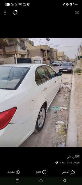 دايوا موديل ٢٠٠٦ سيارة كلش نظيفة مكينة كير تبريد كل نقص مابيهة سيارة تخبل اوبالعافية على ياخذهة رقم بغداد ثاني يوم تحويل فول مواصفات عدا الفتحة ولبصمة غرفتهة جديدة تخم تاير كهربائيات فول شاشة كبيرة كامرة دوارة السعر ٦٥ اوبيهة مجال للاستفسار *********** مكاني بغداد منطقة الشعب
