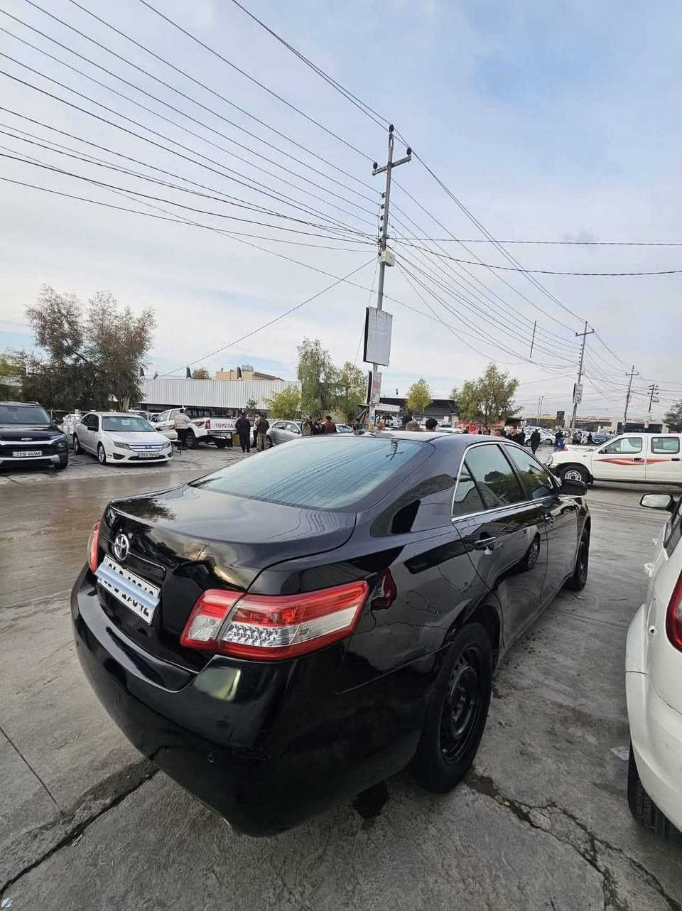 toyota camry LE2011 V6 بویاخ یەك پارچە بویاخی هەیە بی ناو بی ئەرباگ پیشودوا کەپس سارد کارت  تەرزە بەشەرت گێڕو مەکینەی بەشەرت لە هەموو ڕویەکەوە  چوار تایەو ویلی لوك دوولایتی سفر   چوارجام ئۆتۆ شەش گێڕ دەبل تراکشن سوکان ڤۆلیۆم تەحدید سورعە سەنەوی ڕەقەمی تازە ڕەقەم سلیمانی سەیارەکە مالی دۆستەو هەتابلی شتیکی نمونەیە بو زانیاری زیاتر پەیوەندی بکەن *********** السليمانية, العراق
