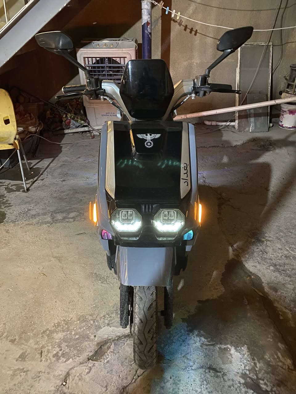 سلام عليكم. دراجه شحن أم عيون موديل 2025. دراجه نضيفه جدا بطاريات جيده جدا منفذ USP. بيه نضام الرجوع. R إضافه نضام بارك P. تشغيل بصمه او مفتاح . اضائه لدات حساسات دراجه مرتبه سعره 600الاف بيه مجال مكاني بغداد منطقه الكراده. رقمي ***********
