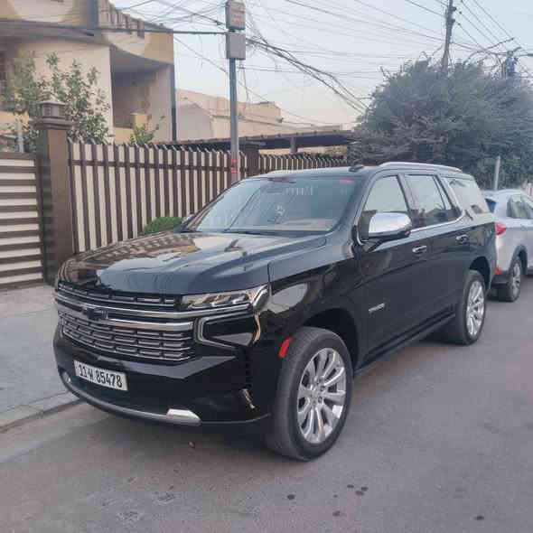 السلام عليكم تاهو 2022 بريمير خليجي كفاله 
مكينة كير مكفول من الفتح

• فول1/1 جكات دشبول الكتروني 
•بانوراما مقاعد جلد اصلي 
• جميع المقاعد امامي خلفي كهرباء 
• مقاعد تدفئه تبريد
• ستيرن تدفئه تبريد حساسات امامي خلفي
• كشن السائق هزاز شاشه العدادات ديجيتل 
• كاميرات 360
• رادارات امامي و خلفي وجانبيه 
• نقاط عمياء تشغيل عن بعد 
• مانع تصادم تلقائي 
• ثلاث شاشات ( 2 خلفيه في الكراسي ) 
• صندوق كهرباء 
 • خمس بصمات شاحن لاسلكي
• دوسات كهربائيه 
• ثلاجه 
• علامه شوفرليت اسود مضيئه
ماشية 153

وباقي مواصفات البريمير المعروفه وتفاصيل داخل الصور 
بارد على كد 4 اصابع بالجاملغ الخلفي

السعر 535 وبيه مجال
للاستفسار ع الرقم : ***********
