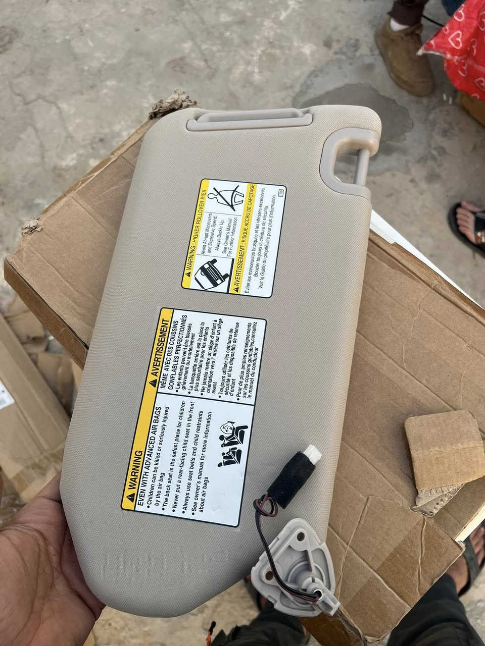 السلام عليكم
مال يا سياره ما اعرف بيها اير باك هم 
15 الف فقط


**إذا كنت صاحب هذا الإعلان وتريد حذفه لأي سبب، رجاءا أرسل رسالة إلى الدعم الفني**