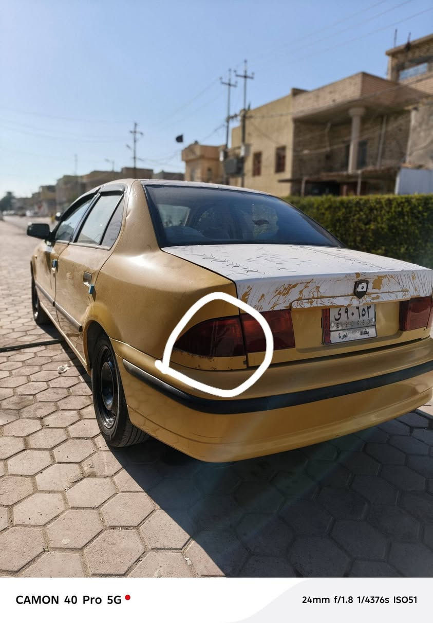 السلام عليكم
سمند موديل ١٣ للبيع أو مراوس بابيض
سياره كير ومكينه خير من الله مكفولات بيه ضربه بخشم الجاملغ الخلفي مثل ما موضح بلصوره ويحتاجله بس بنيد صدر نص عمر سياره خير من الله السعر ٣٨ وبيه مجال قليل 
للاستفسار ***********
