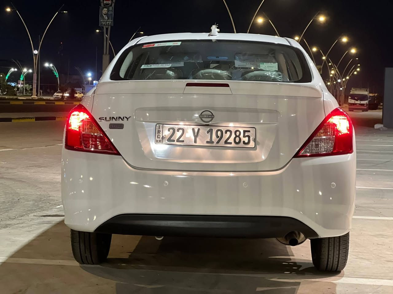 نيسان صني هندي كفاله  ماشيه7 بسم شركه رقم أربيل نيسان  دوانيه 117 وبيها مجال بسيط
موبايل 
موديل 2025
***********
